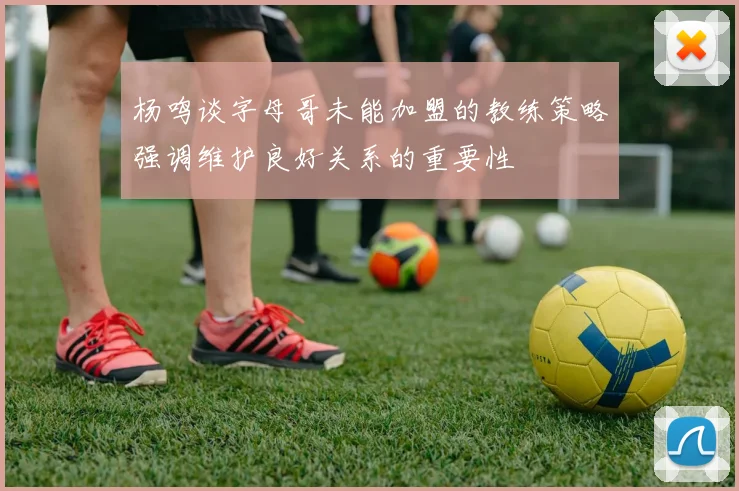 杨鸣谈字母哥未能加盟的教练策略强调维护良好关系的重要性